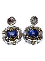 Ohrringe Dame in Silber Lapislazzulo O69.MEDITERRANEO